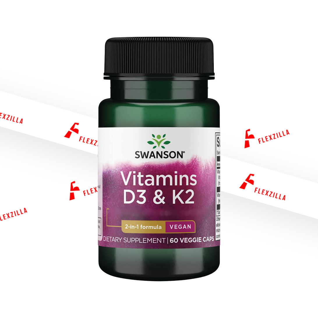 Swanson Vitamins D3 & K2