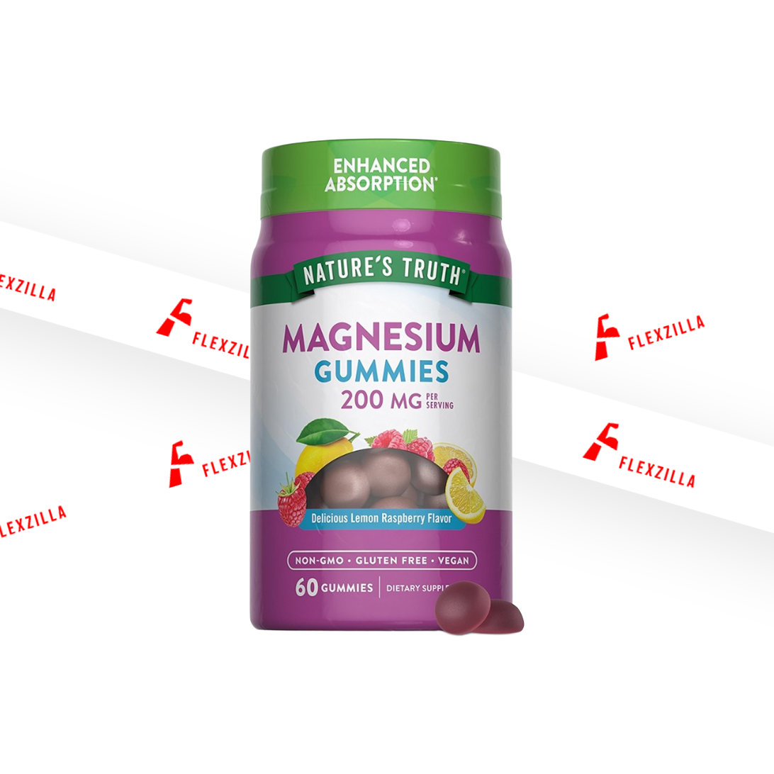 NATURE`S TRUTH MAGNESIUM GUMMIES 200 MG