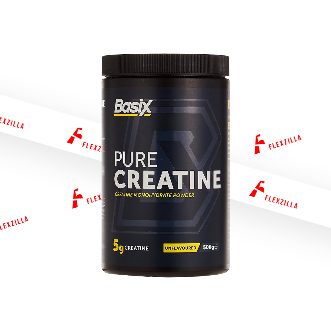 BASIX Pure Creatine Monohydrate Powder