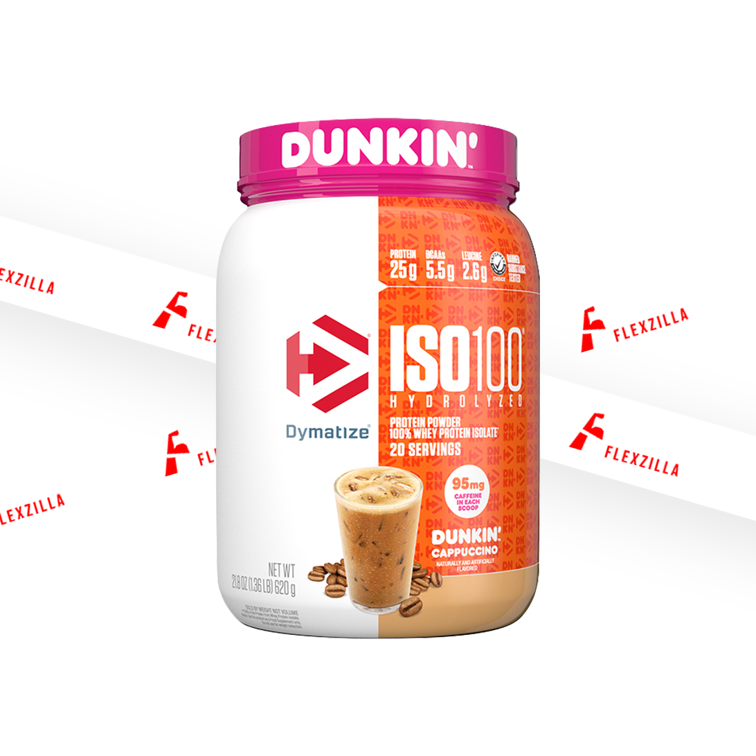 Iso 100 1.4lb Dunkin Cappuccino