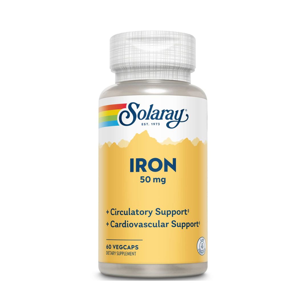 SOLARAY IRON 50 MG