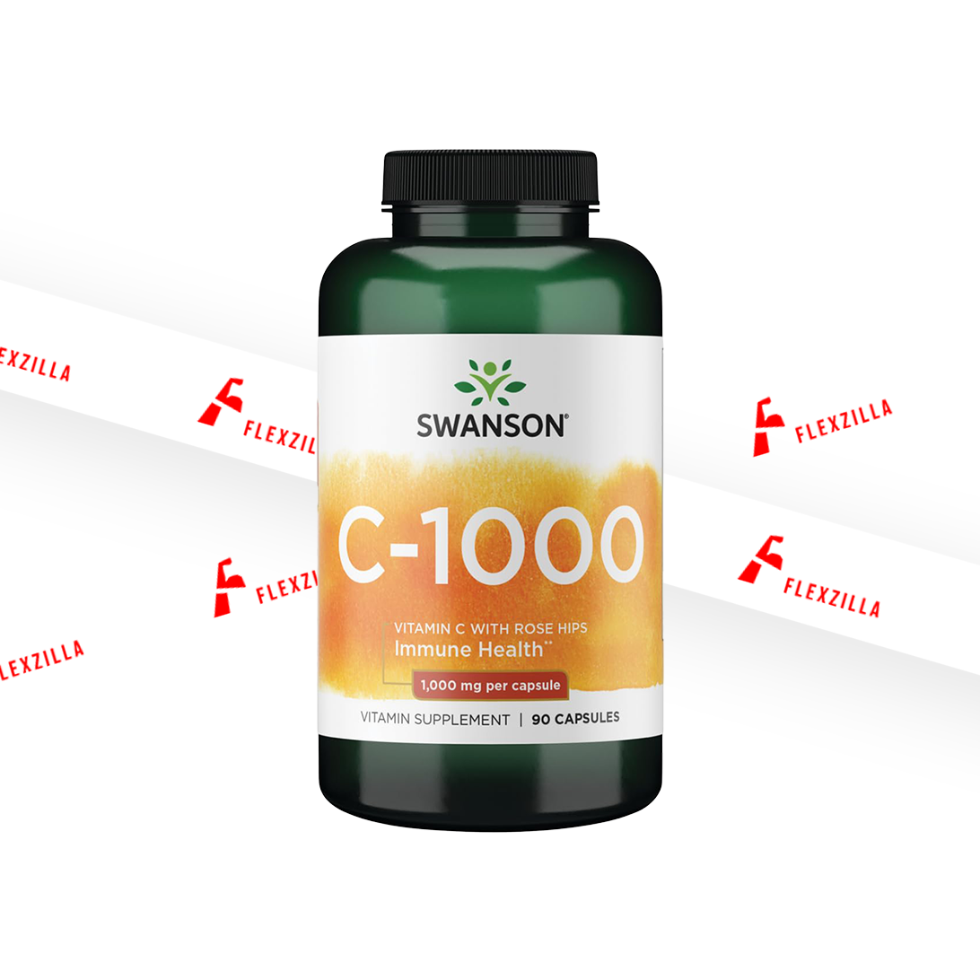 Swanson Vitamin C-1000 w/Rose HIPS 1000mg