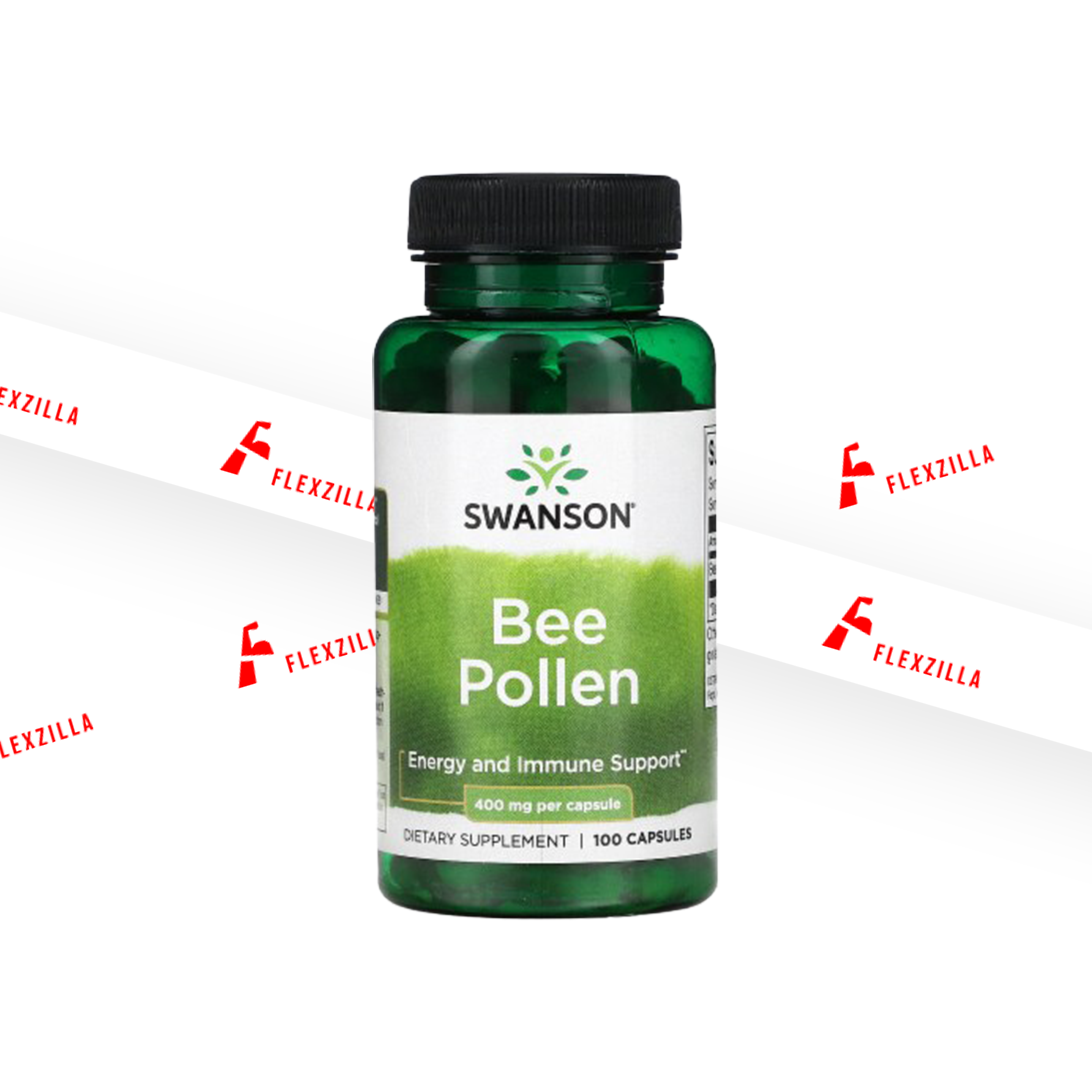 SWANSON BEE POLLEN 400 MG 100 CAPSULES