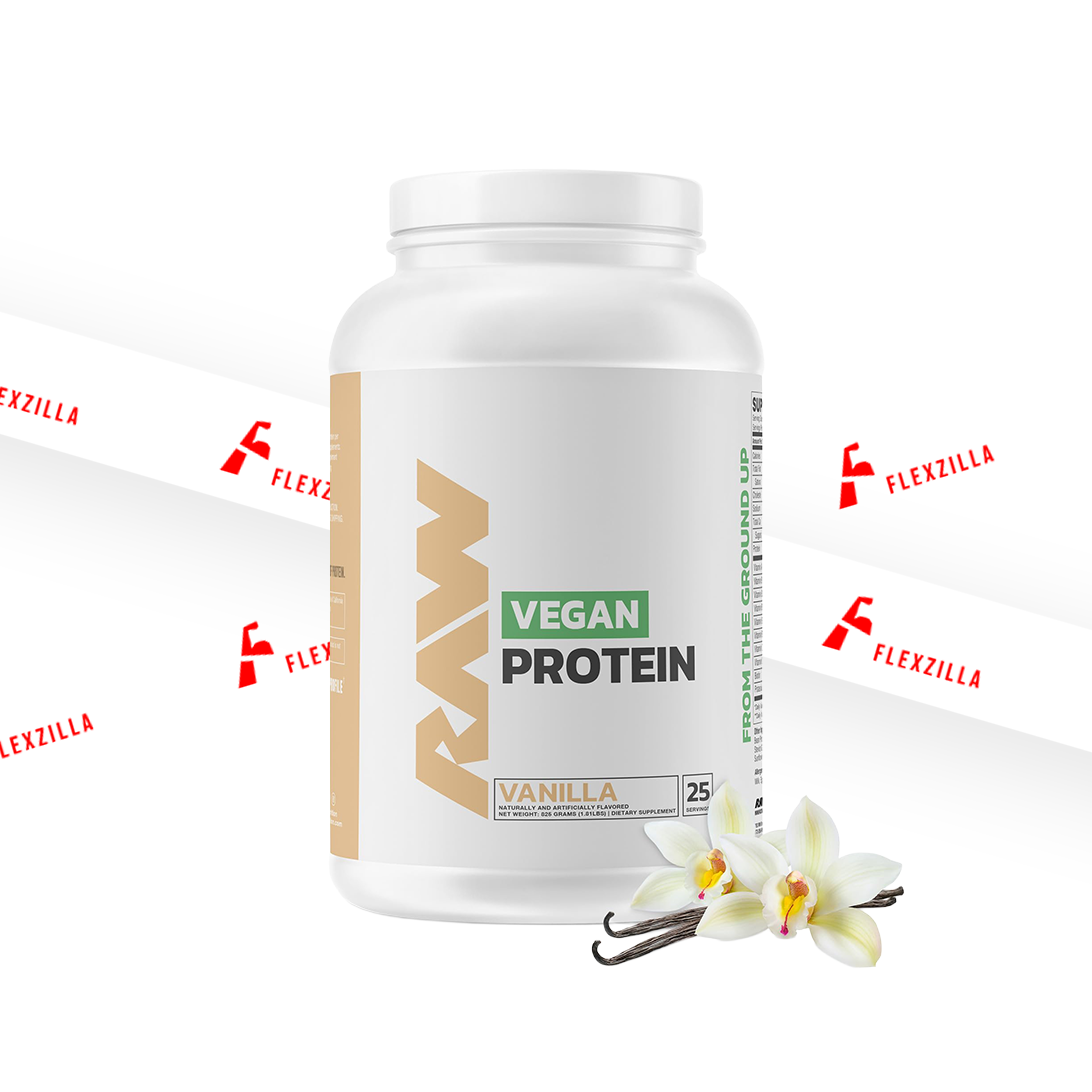 RAW Vegan Protein Powder Vanilla Flavor
