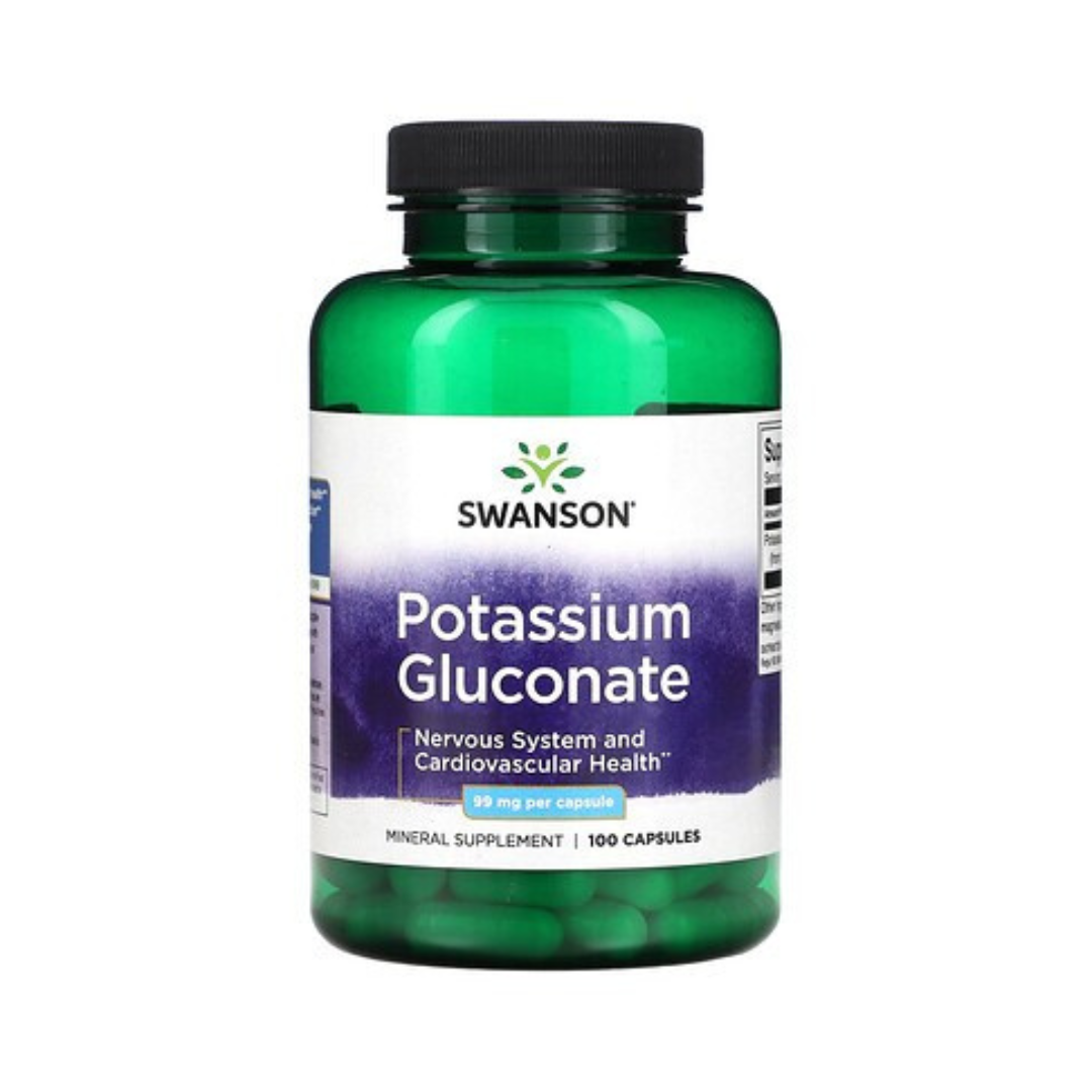 SWANSON POTASSIUM GLUCONATE 99 MG