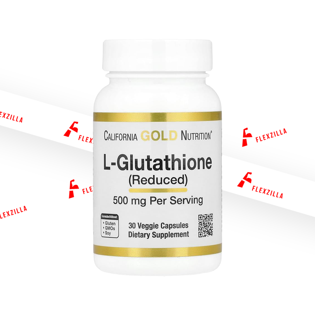 California Gold Nutrition L-Glutathione 500 mg