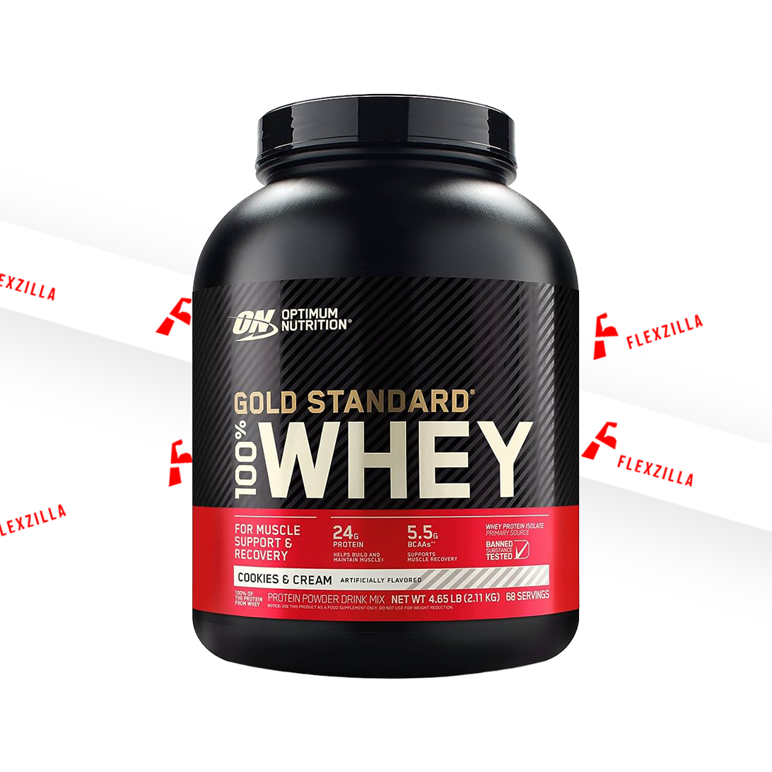 OPTIMUM NUTRITION 100% WHEY GOLD STANDARD 5 LB / 2 LB