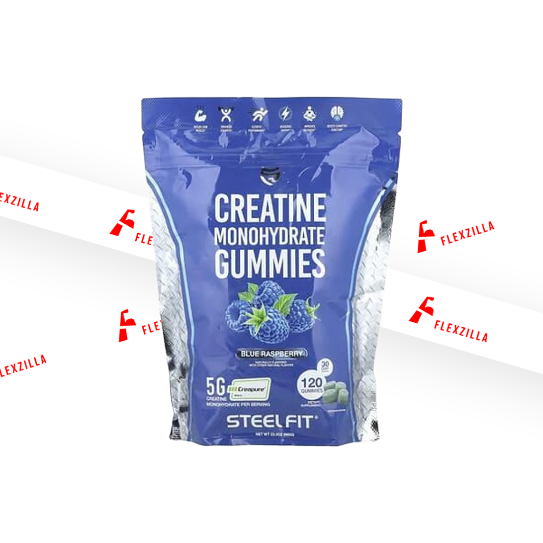 STEELFIT CREAPURE 5G CREATINE MONOHYDRATE GUMMIES