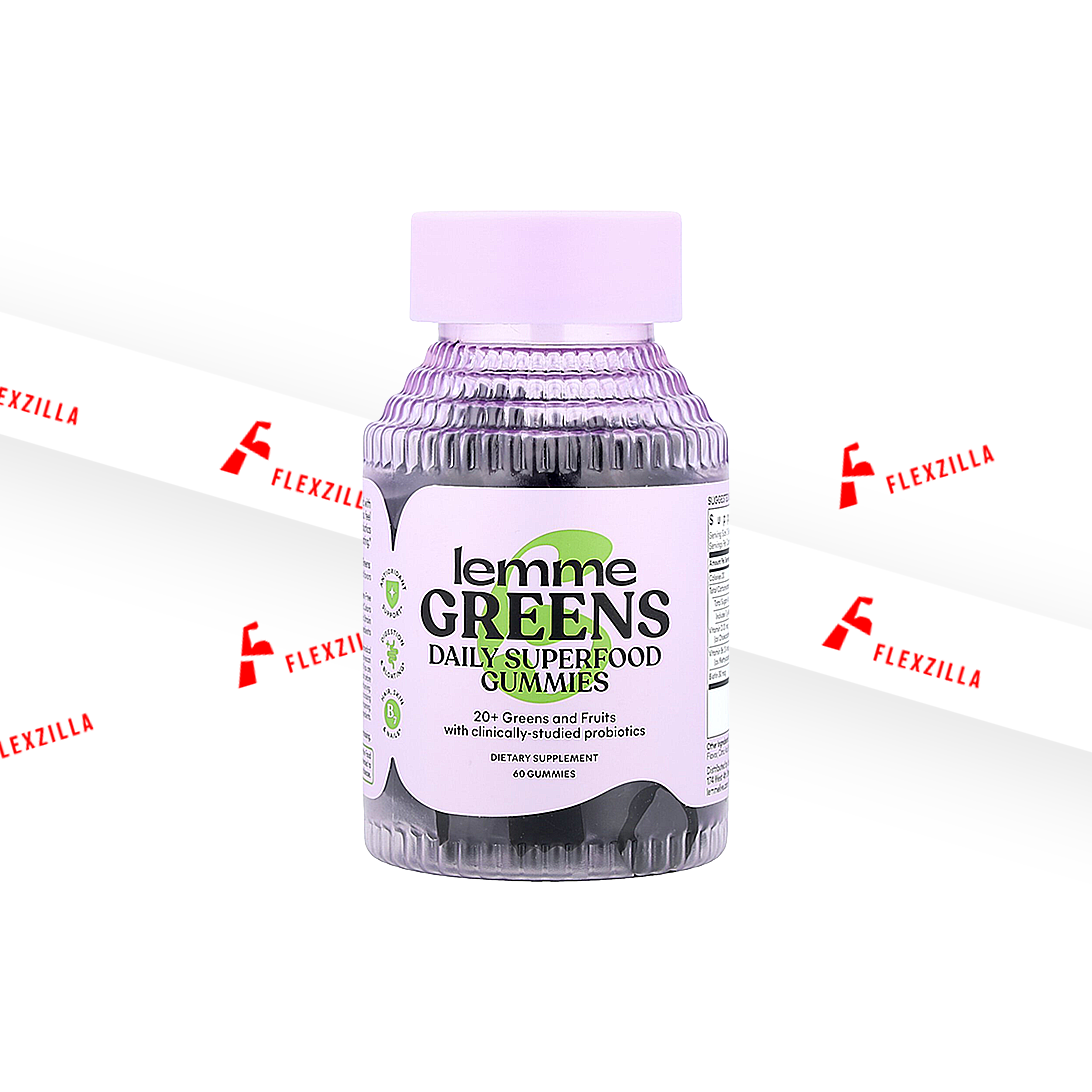 LEMME GREENS DAILY SUPERFOOD GUMMIES BERRIES & GREENS FLAVOR