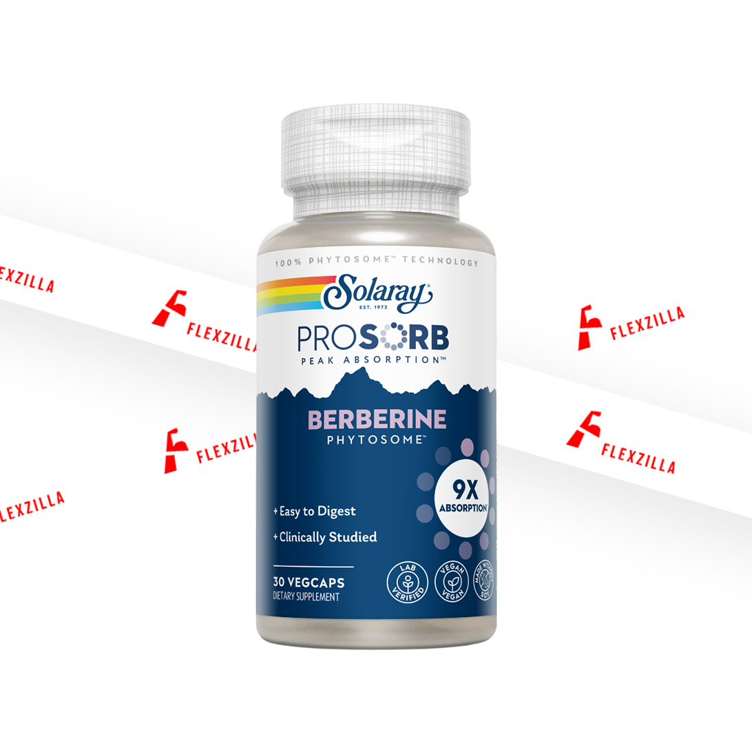 SOLARAY PROSORB BERBERINE PHYTOSOME 550MG