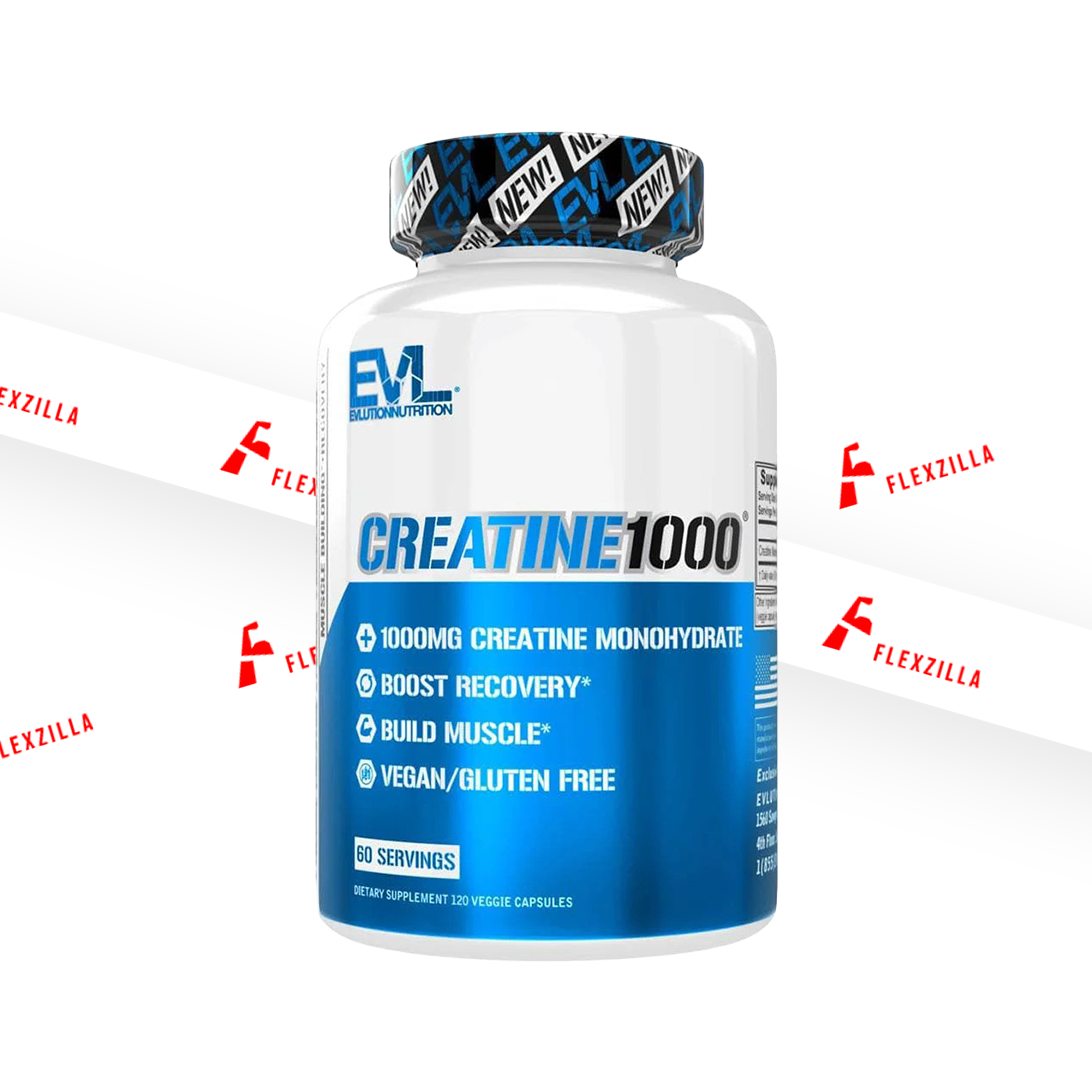 EVL CREATINE 1000MG 120 Capsules
