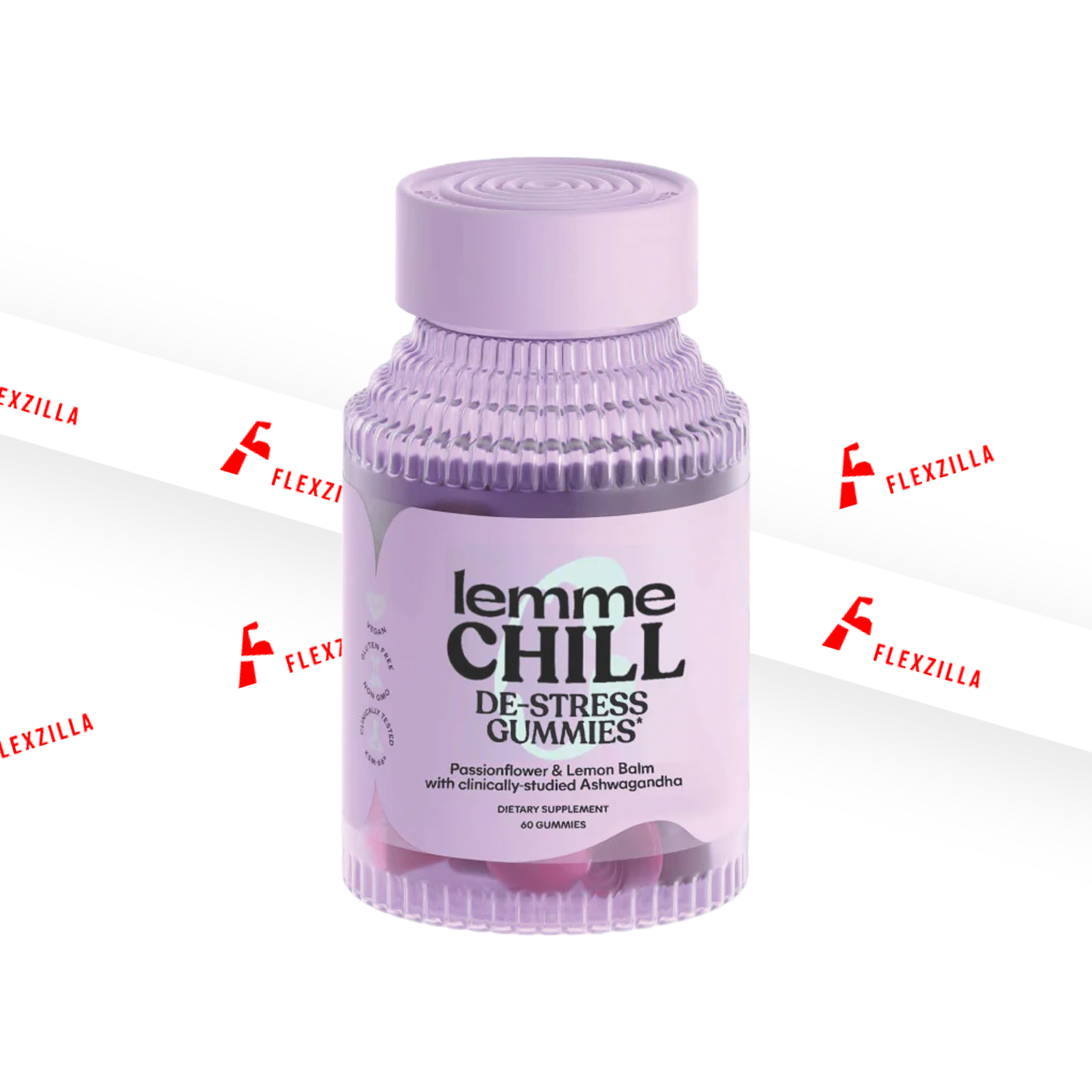 LEMME CHILL- DE-STRESS ASHWAGANDHA + PASSIONFLOWER + LEMON